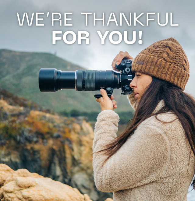 We're Thankful for You