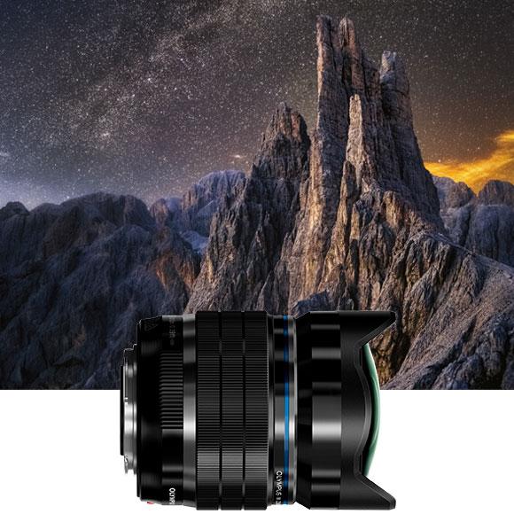 M.Zuiko 8mm F1.8 Fisheye Pro
