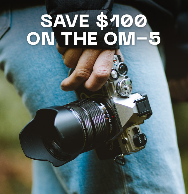 Save $100 on the OM-5