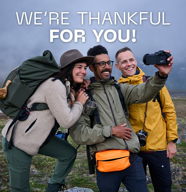 We're Thankful for You