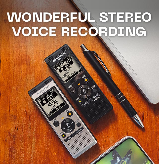 Wonderful Stereo Voice Recording